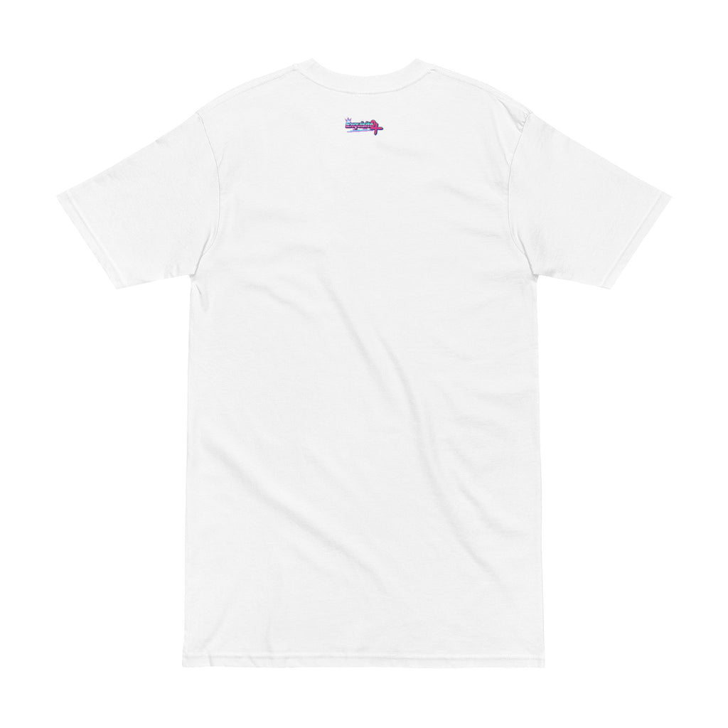 Retro Boombox Tee — Sunset Vaporwave Music Graphic Shirt