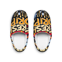 Graffiti “Fresh Drip” Men's Indoor Slippers
