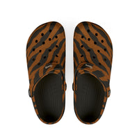 Tiger Stripe EVA Foam Clogs