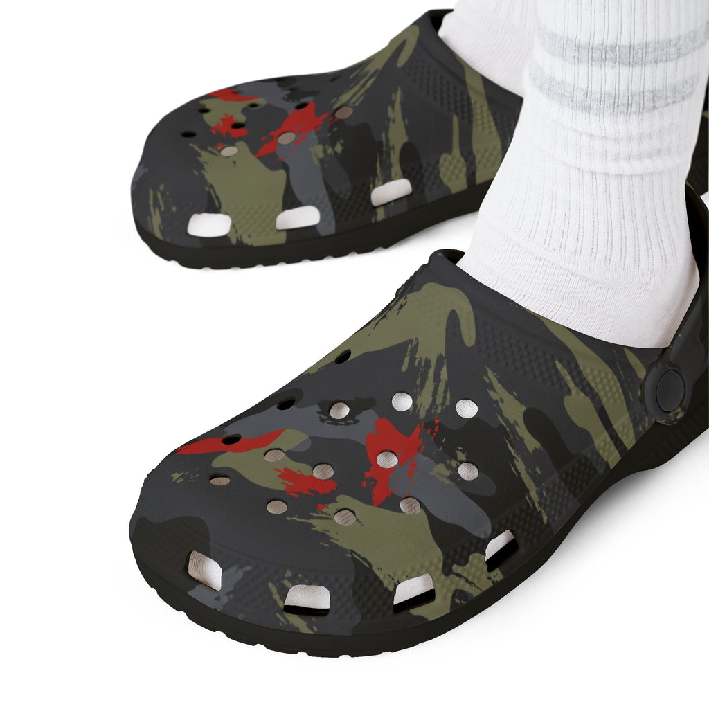 Camo Splash EVA Foam Clogs
