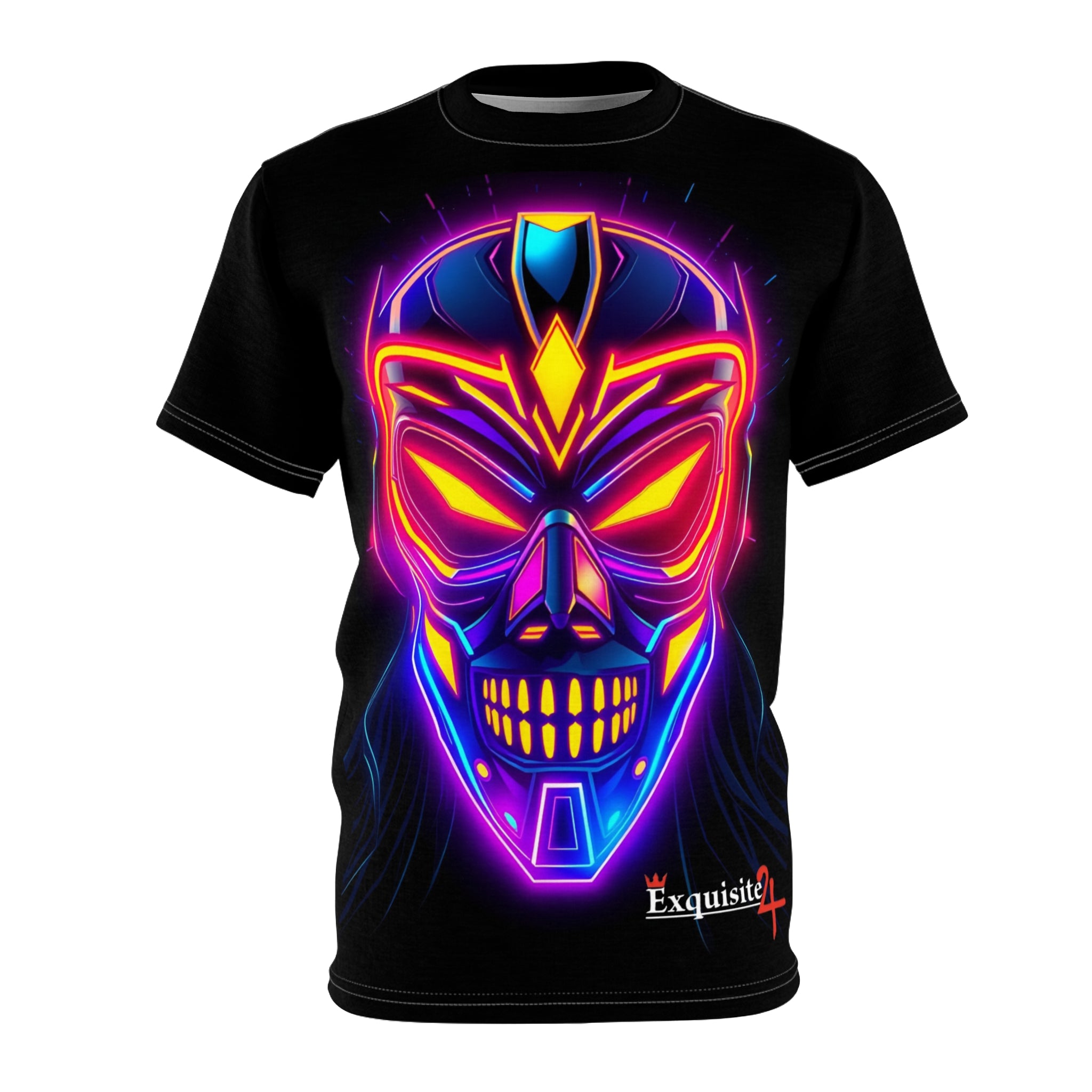 Neon Skull Mask T-Shirt