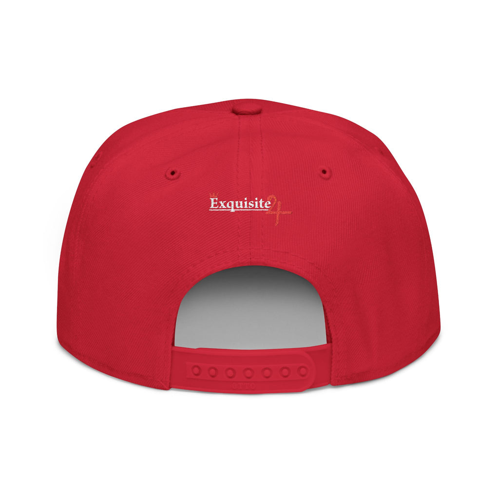 Exquisite 24 VIBES ONLY Embroidered Snapback Hat — Vintage Script Logo Streetwear Cap