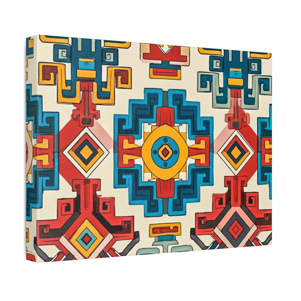 Southwestern Geometric Canvas Print