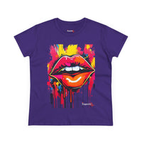 Graffiti Lip Women's Graphic Tee