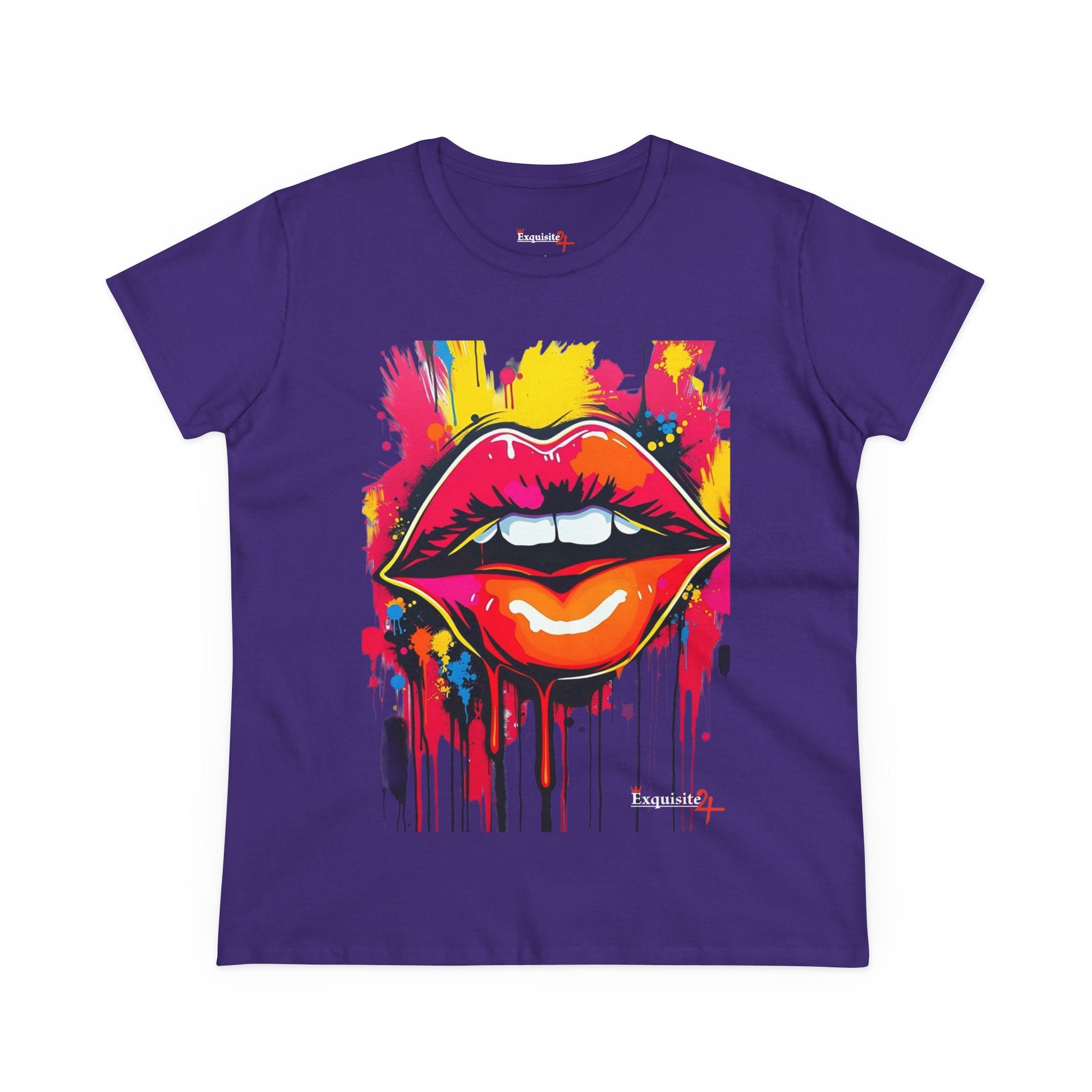 Graffiti Lip Women's Graphic Tee