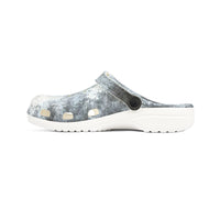 Gray Marble EVA Foam Clogs