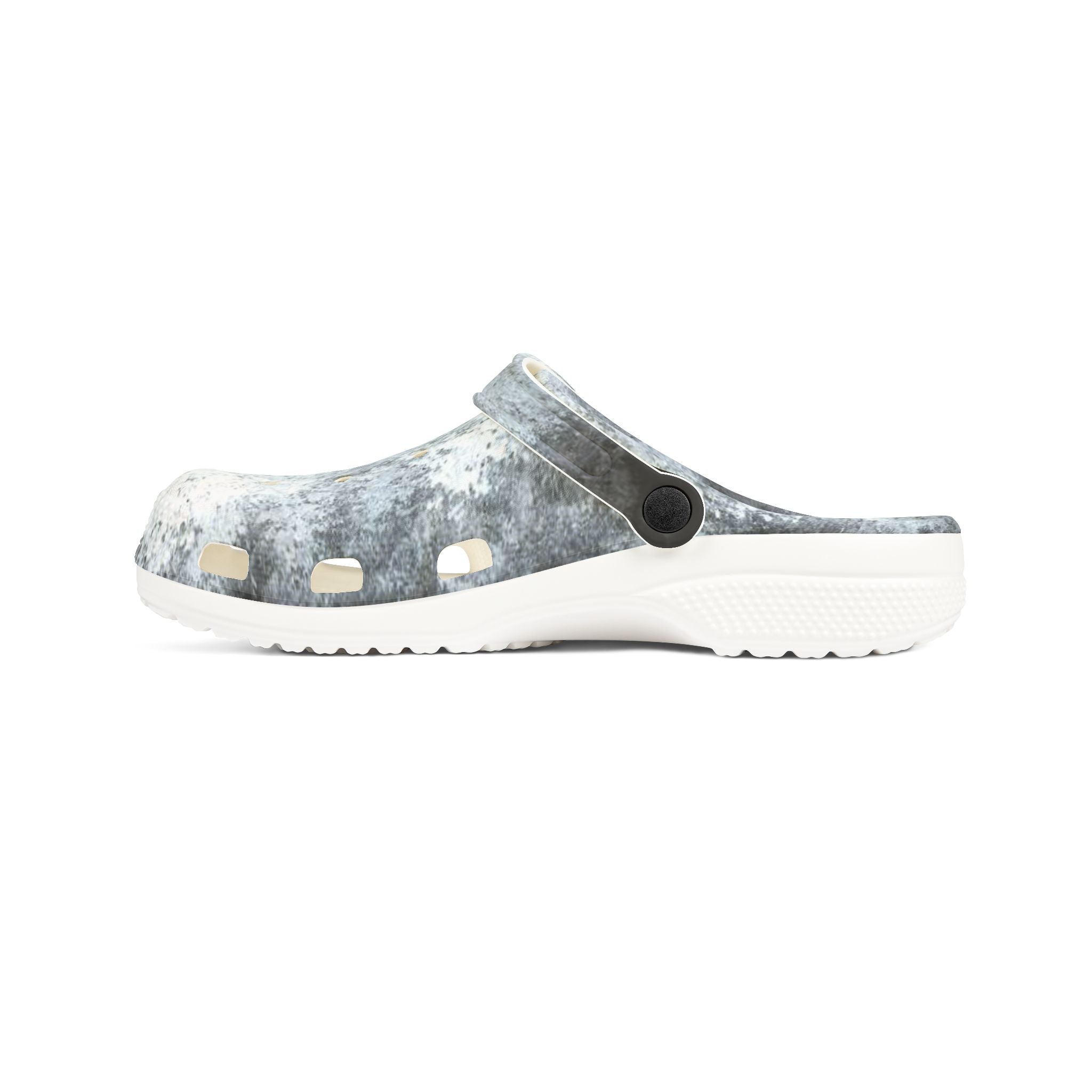 Gray Marble EVA Foam Clogs