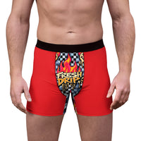 Boxer Briefs — 'Fresh Drip' Street Art Flame Print