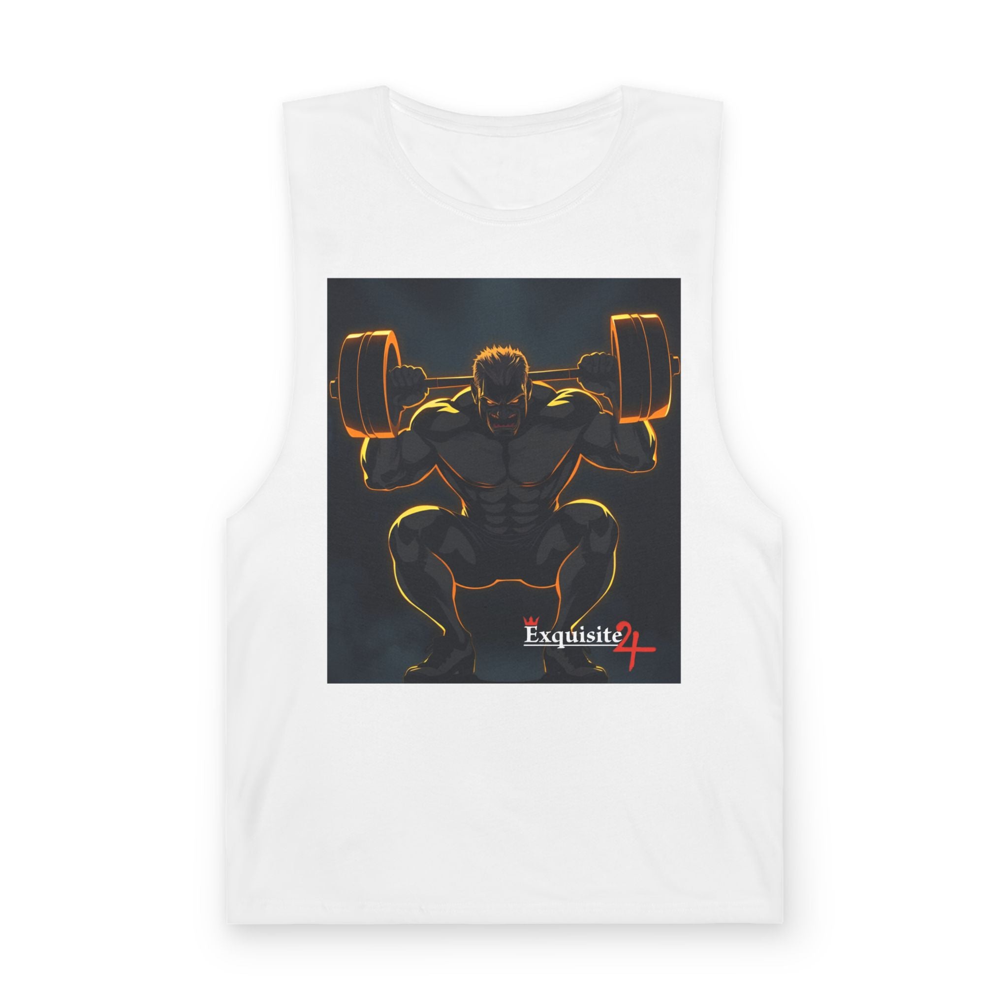 'Champions Are Made in the Gym' Weightlifting Graphic Tank