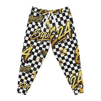 E24 Checkerboard Athletic Joggers