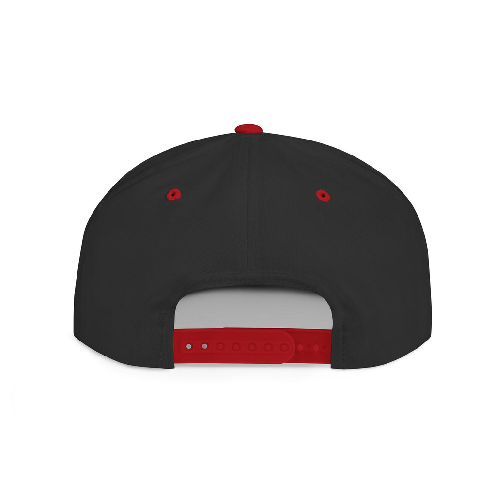 'Royalty Within' Embroidered Flat Bill Snapback Cap