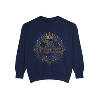 "DA PRINCESS" Floral Crest Women's Sweatshirt