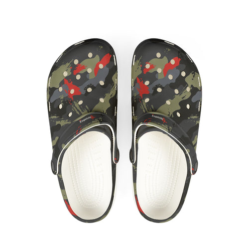 Camo Splash EVA Foam Clogs