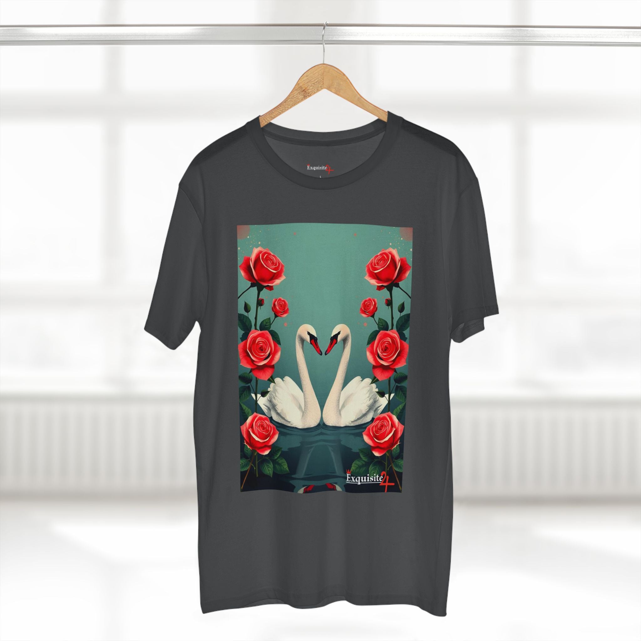 Swan Heart Graphic Tee