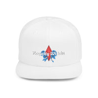 'Royalty Within' Embroidered Flat Bill Snapback Cap