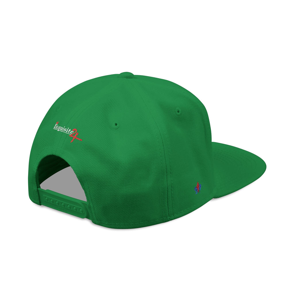 Exquisite 24 VIBES ONLY Embroidered Snapback Hat — Vintage Script Logo Streetwear Cap