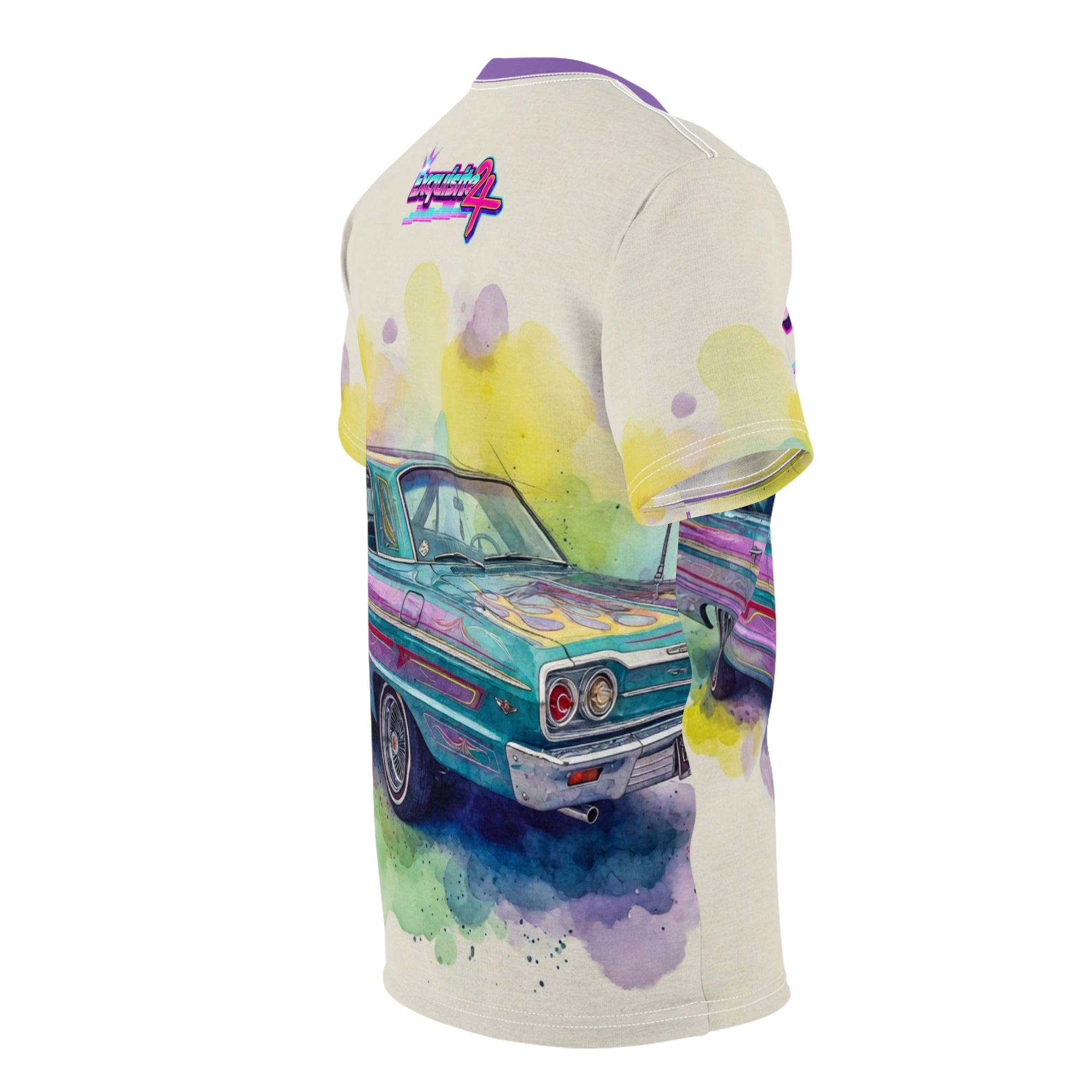 Vintage Lowrider Tee — Exquisite 24 Classic Car Graphic Shirt