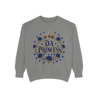 "DA PRINCESS" Floral Crest Women's Sweatshirt