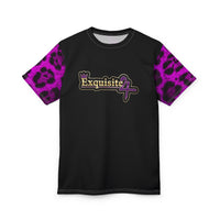 Purple Leopard Exquisite 24 Sleeve Tee