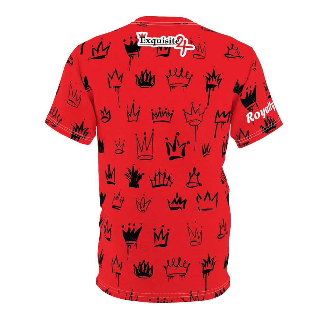 Exquisite 24 Red Crown All-Over Print Tee