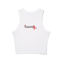 Women’s Weightlifting Graphic Racer Tank Top
