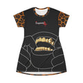 Exquisite 24 Leopard Grillz Graphic T-Shirt Dress