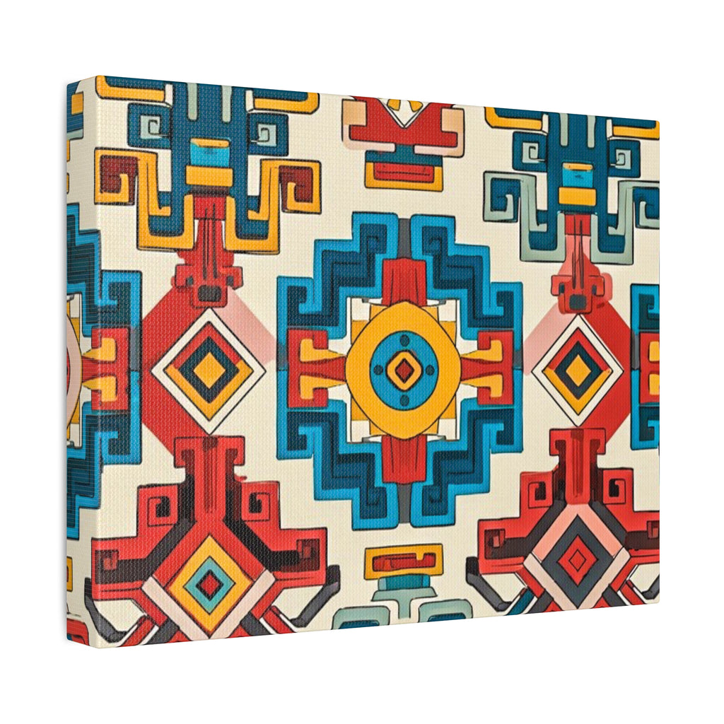 Southwestern Geometric Canvas Print
