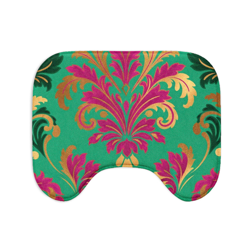 Toilet Seat Cover Set - Tropical Damask 3-Piece Bathroom Decor