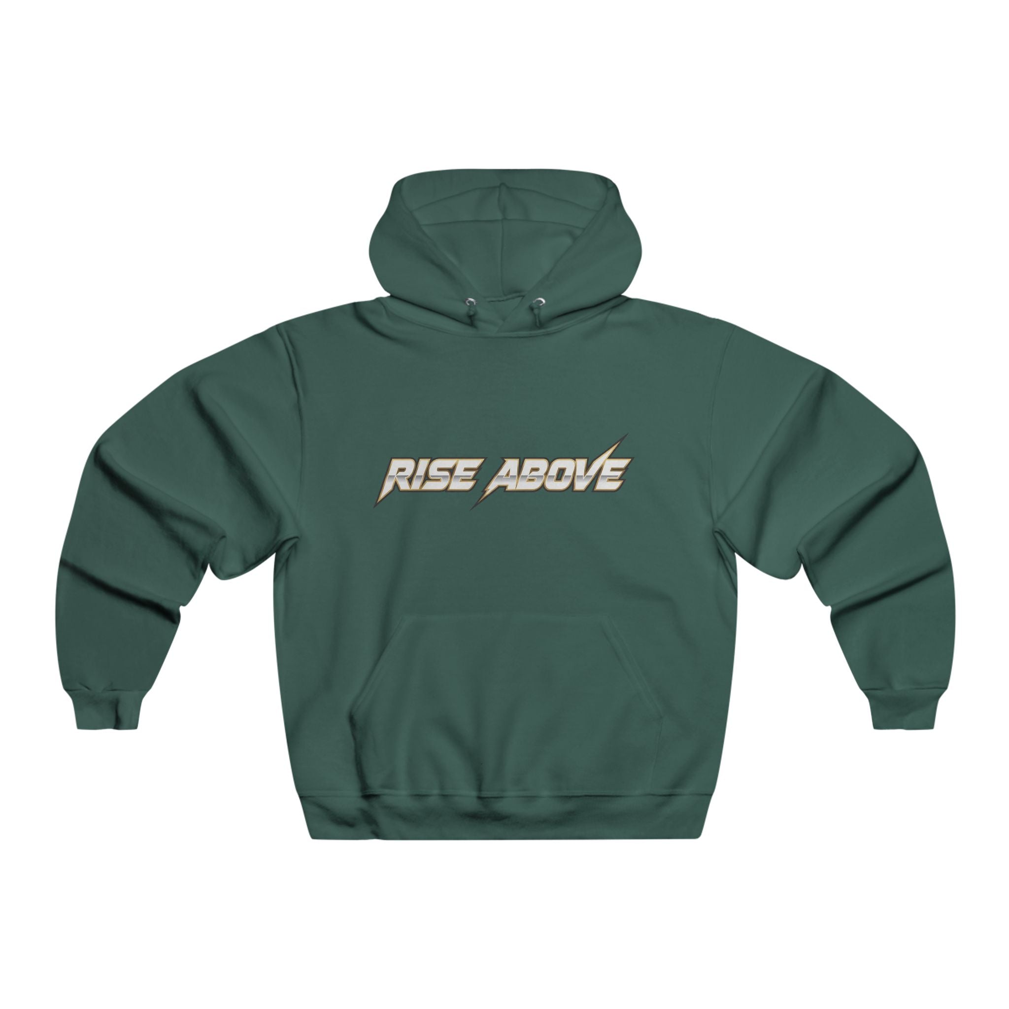 Rise Above Hoodie - Motivational Graphic Pullover