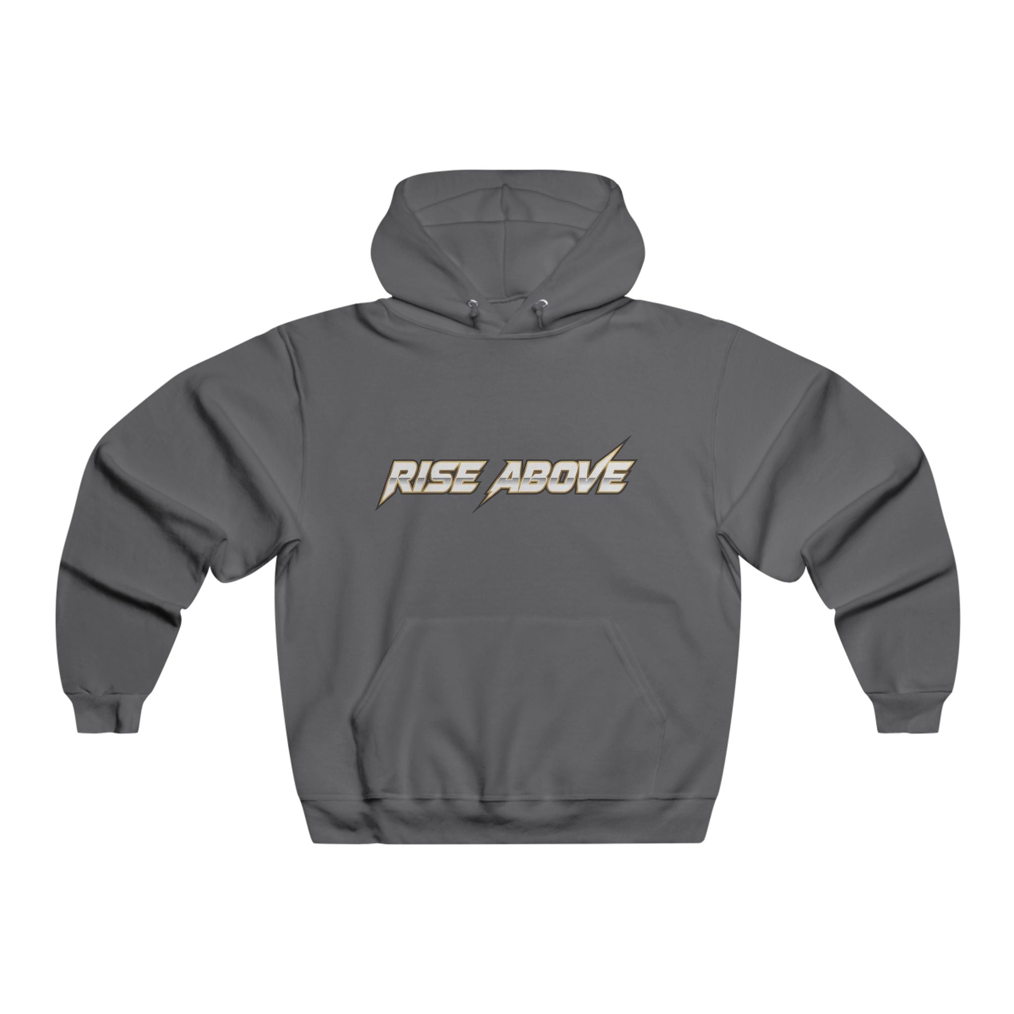 Rise Above Hoodie - Motivational Graphic Pullover
