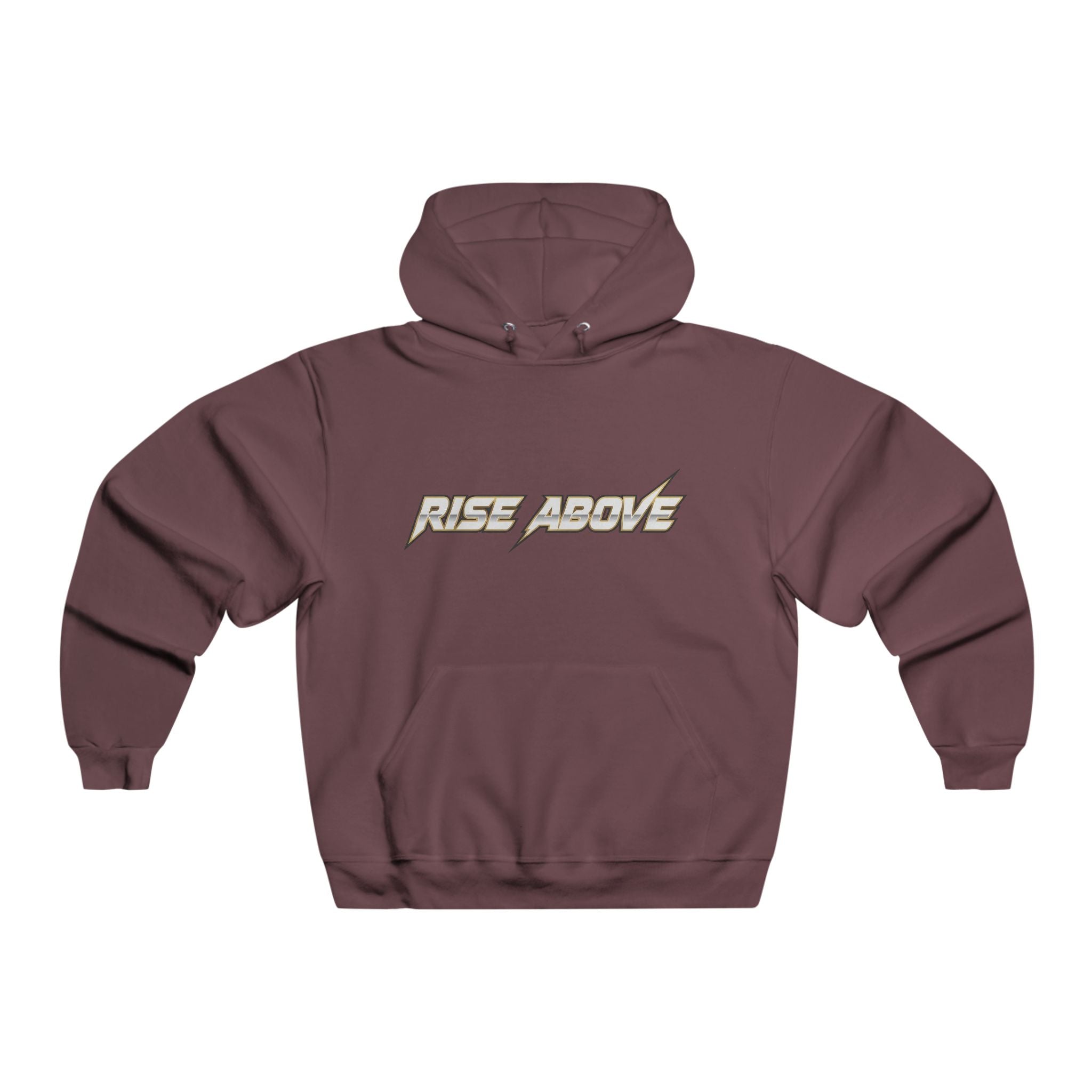 Rise Above Hoodie - Motivational Graphic Pullover