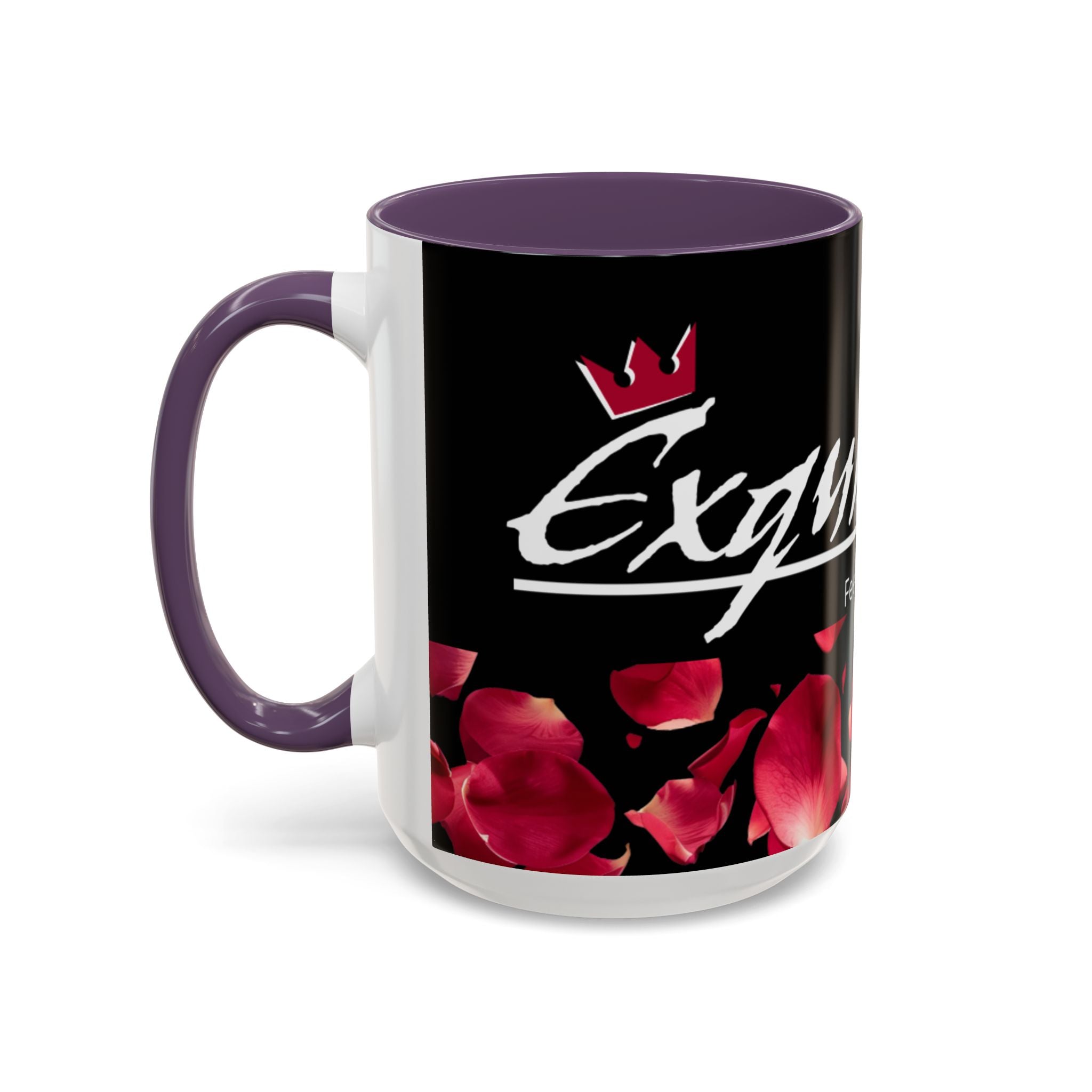 Exquisite 24 Rose Coffee Mug — 'Feel The Royalty Within' (11/15oz)