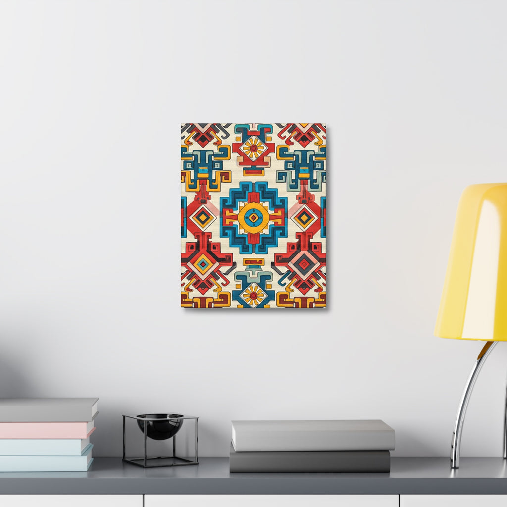 Southwestern Geometric Canvas Print
