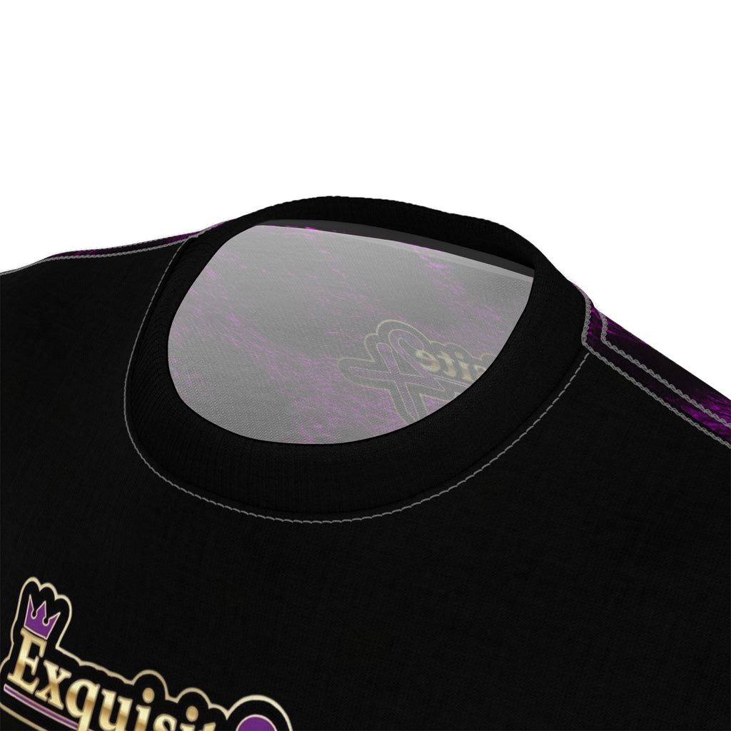 Purple Leopard Gold Grillz Graphic Tee
