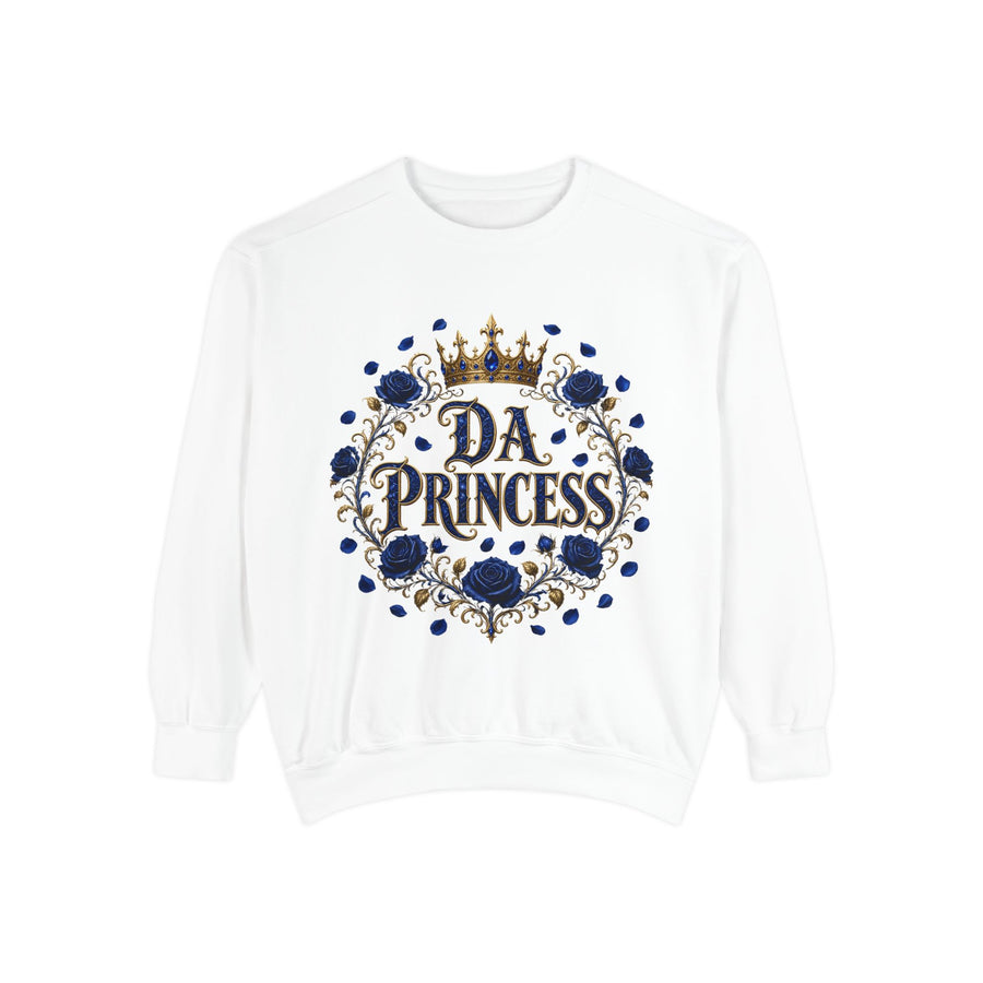 "DA PRINCESS" Floral Crest Women's Sweatshirt