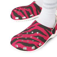 Pink Tiger Stripe EVA Foam Clogs
