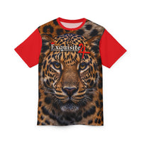 Leopard Face Graphic Tee – All-Over Print