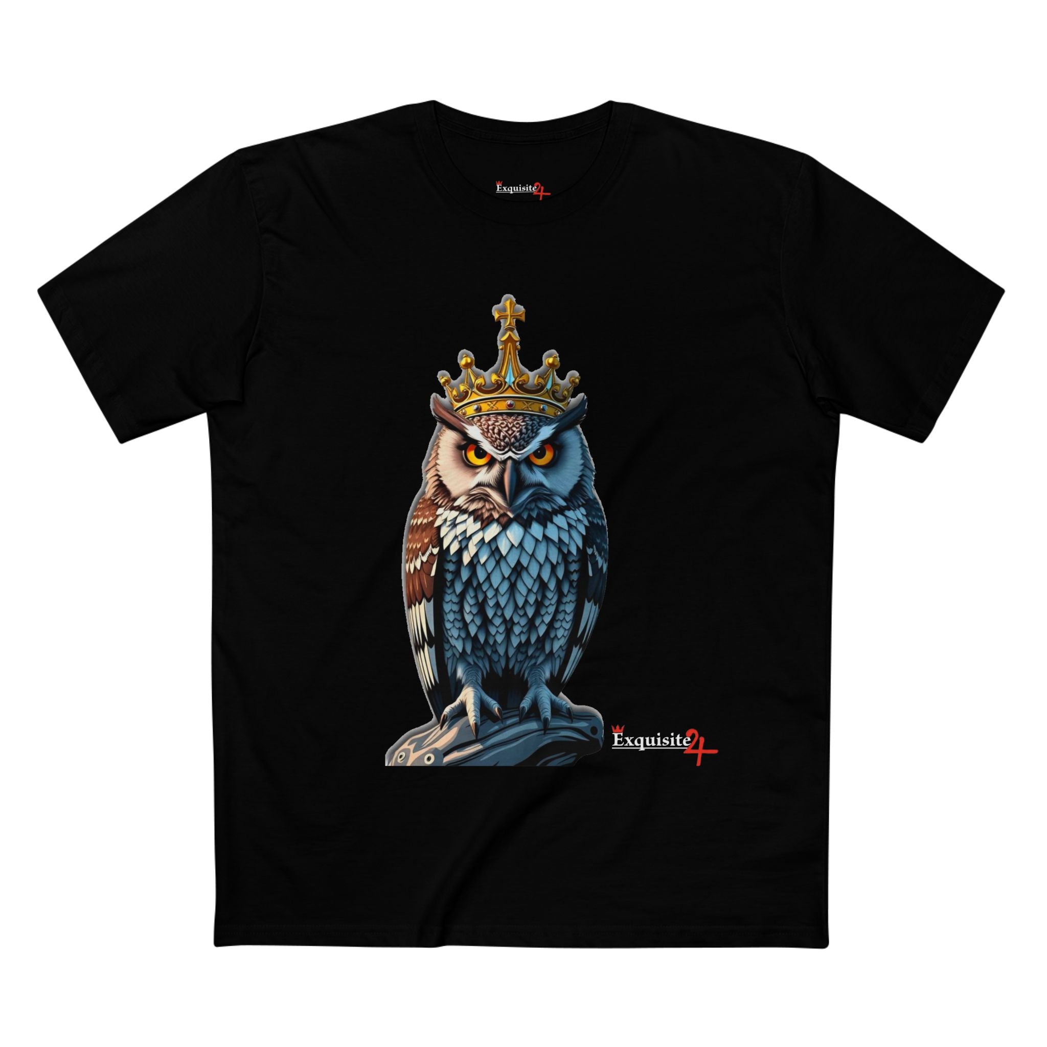 Brown Crowned Owl Graphic Tee