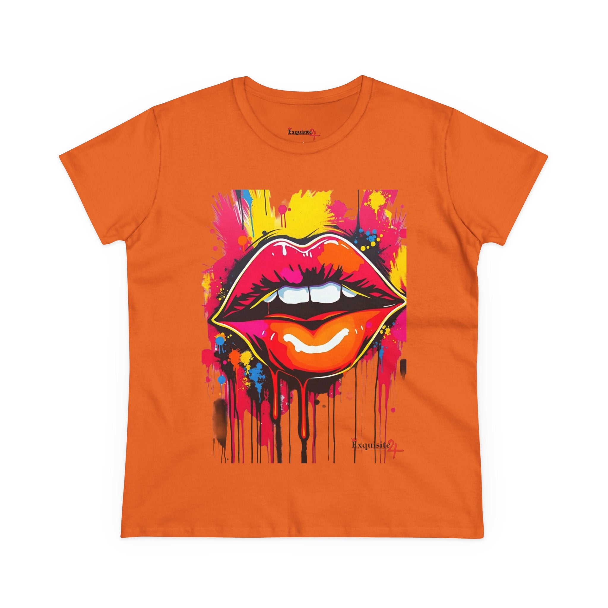 Graffiti Lip Women's Graphic Tee