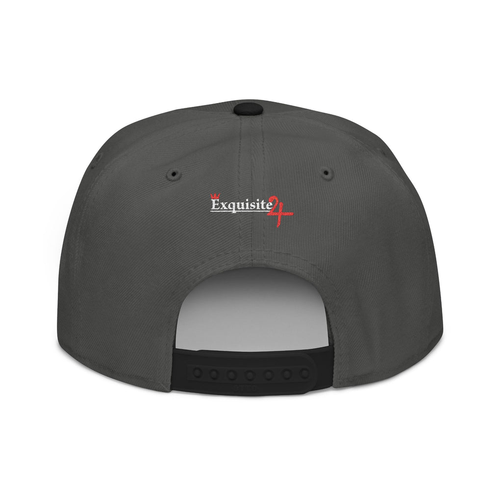 Exquisite 24 VIBES ONLY Embroidered Snapback Hat — Vintage Script Logo Streetwear Cap