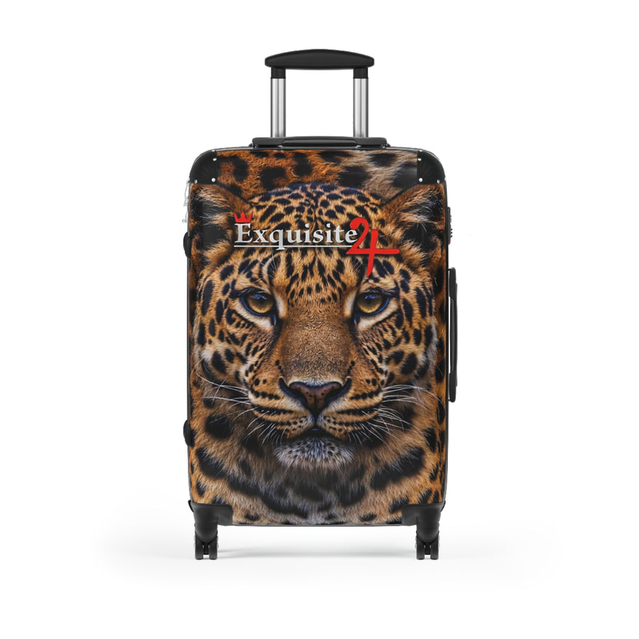 Leopard Face Suitcase