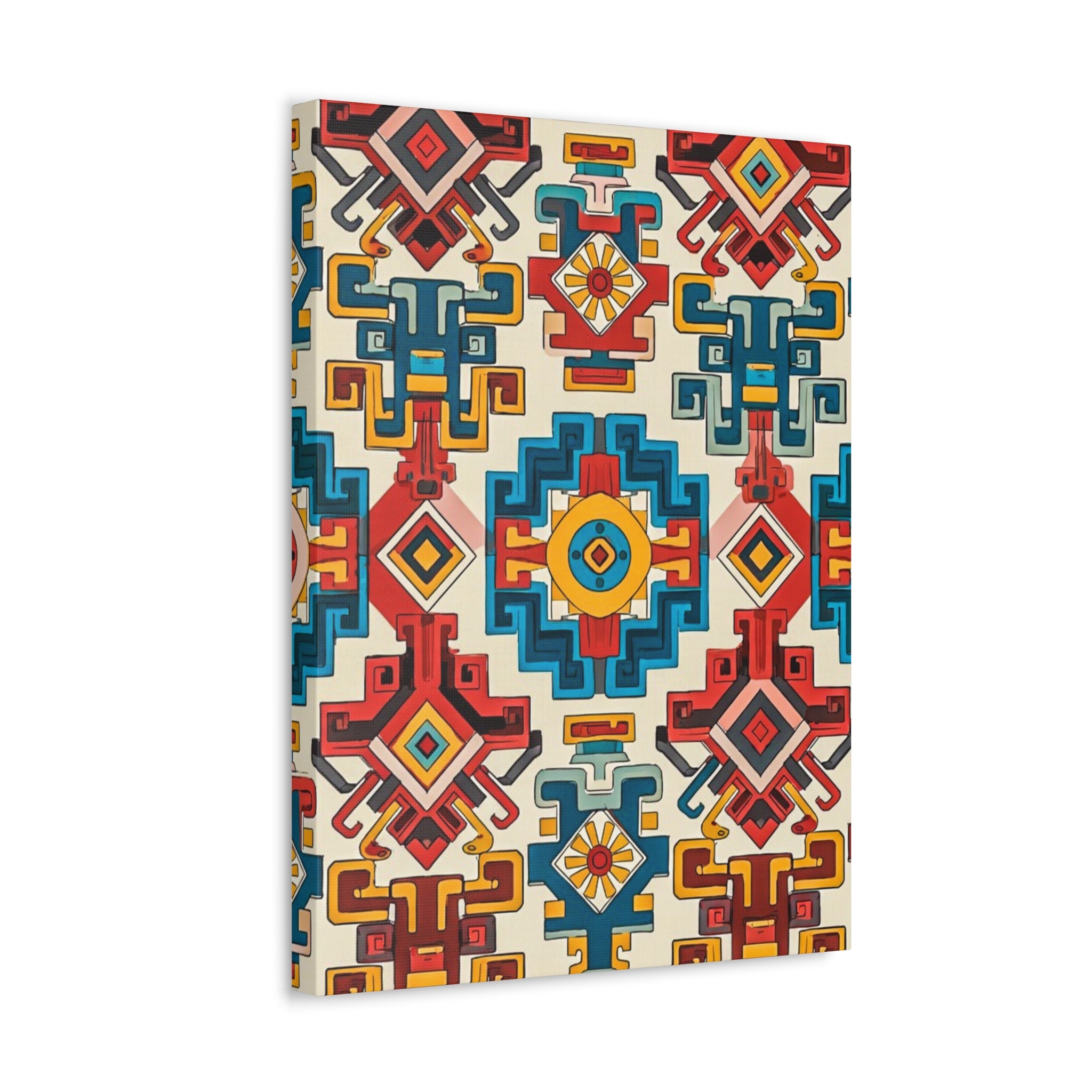 Southwestern Geometric Canvas Print