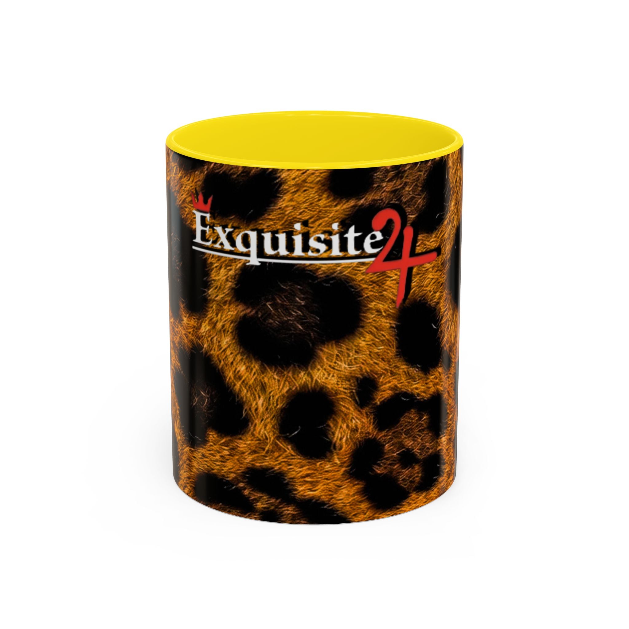 Leopard Print "Exquisite 24" Accent Coffee Mug — 11/15oz