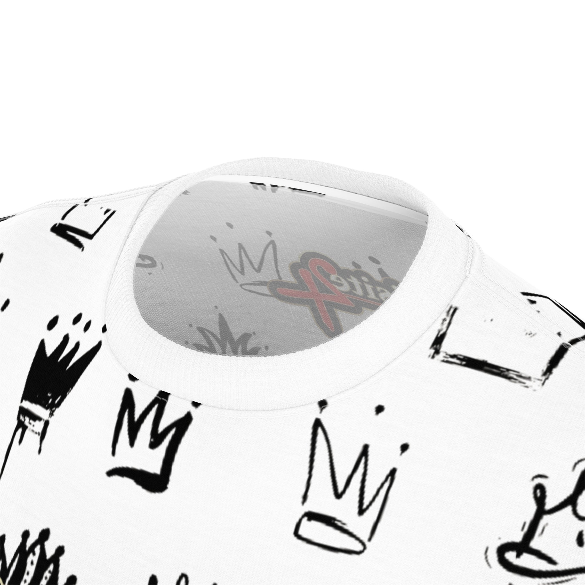 Crown Graffiti All-Over Print Tee — Exquisite 24 Logo