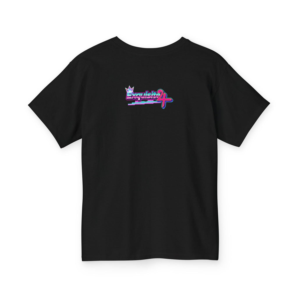 Kids Retro Sports Car Tee – "Let’s Ride" Vintage Sunset Graphic