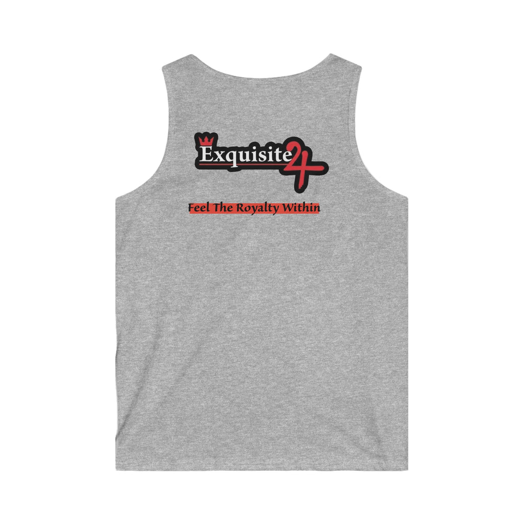 Vintage Muscle Car Tank Top — Starry Night Road Trip Graphic
