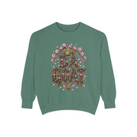 "DA GOAT" Floral Women's Graphic Sweatshirt