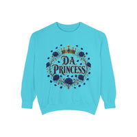 "DA PRINCESS" Floral Crest Women's Sweatshirt