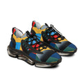 Colorful Geometric Athletic Shoes
