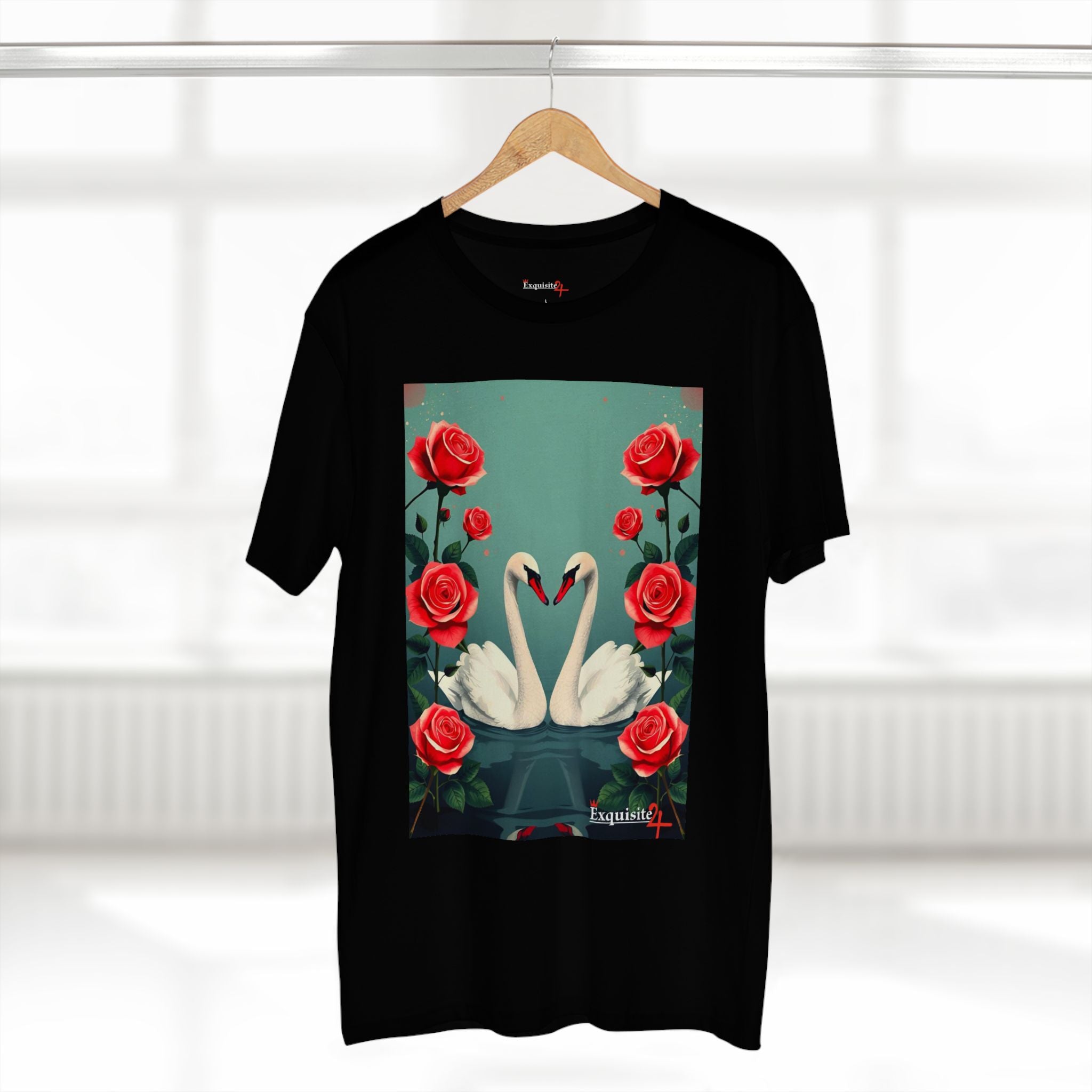Swan Heart Graphic Tee